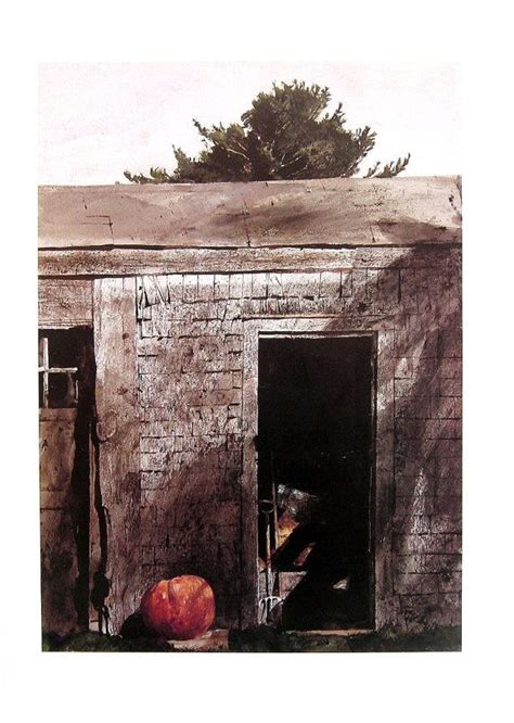 Andrew Wyeth Art Maine Door Siris Pumpkin 1992 Etsy Andrew Wyeth