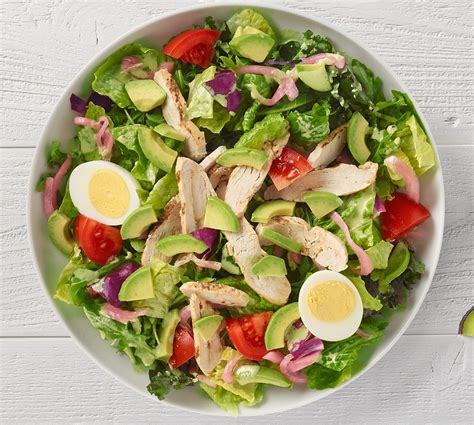 Avocado Cobb Salad With Chicken Whole Delicious Salads Dinner Salads