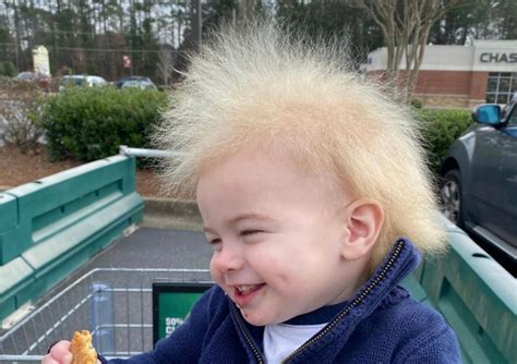 See Little Einstein Look A Like Will Have The Most Funky Hair Forever