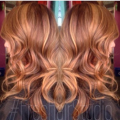 Cinnamon Brown Hair Color With Highlights