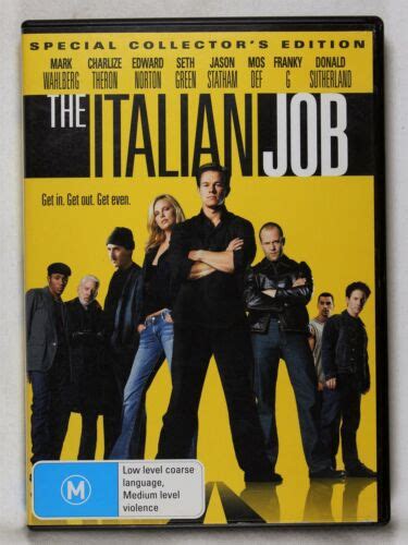The Italian Job DVD Special Collectors Edition EBay