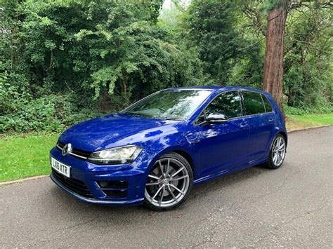 2016 Volkswagen Golf R 20 Tsi 4motion 300ps Dsg 5dr Petrol Blue Semi