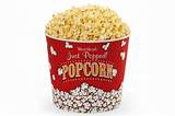 Large Plastic Popcorn Bucket
