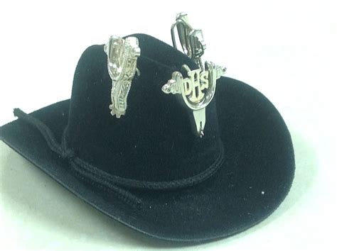 Spur Hat Pins Pictured Are The Hand Chased And Polished Spurs With