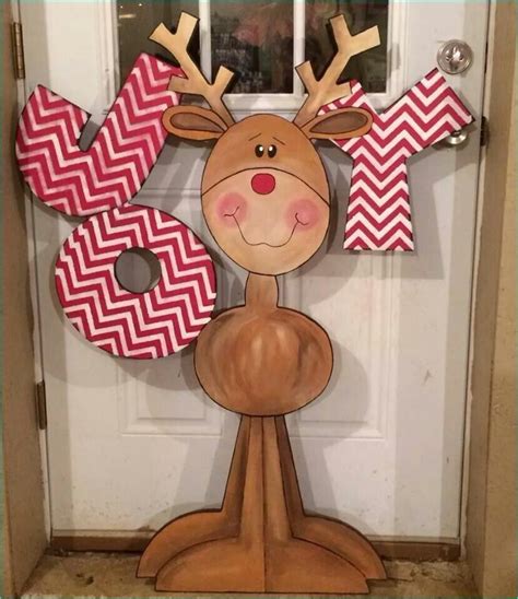34 Adorable Wood Reindeer Crafts Ideas Christmas Crafts Christmas