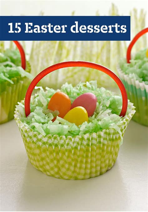 #easter #easter treats #easter desserts #diy easter #cripsy rice #diy #easy crafts #dessert recipes #easy click on the link below and check out all of the fabulous easter desserts on arlene's blog. 15 Easter Desserts - Sure, the kids can dig into their ...