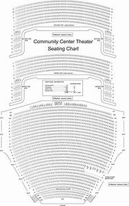 Elegant Sacramento Community Center Theater Seating Chart