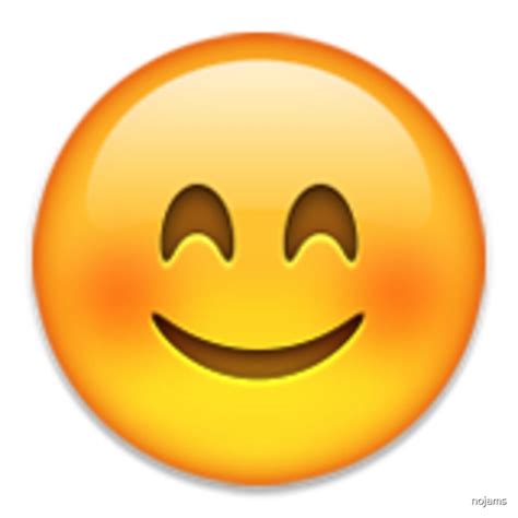 Happy Emoji By Nojams Redbubble