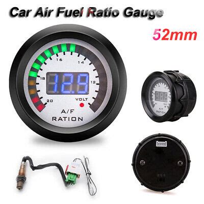 Mm Led Digital Car Auto Air Fuel Ratio Monitor Led Pointer