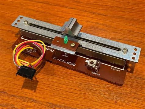 Technics Sl 1210 Mk2 Turntable Parts Pitch Control Assembly Sfdp122