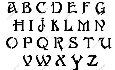 Free Printable Alphabet Stencils 6 Disney Letter Hand Lettering Fonts