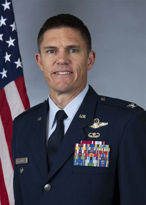Colonel Scott Weyermuller 8th Air Forcej Gsoc Display