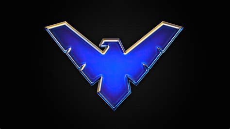 20 Amazing Nightwing Logo Wallpaper Hd Wallpaper Box