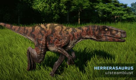 Crappy Attempt At An In Game Herrerasaurus Rjurassicworldevo