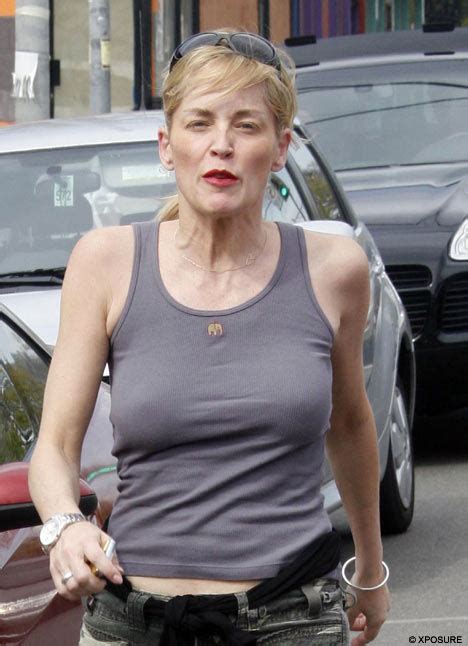 Sharon Stones Rambo Look Brings Out Her Baser Instincts Daily Mail