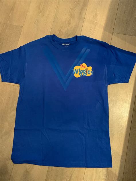 Wiggles T Shirts With Logo And Double V Any Colour T Shirt Etsy Canada