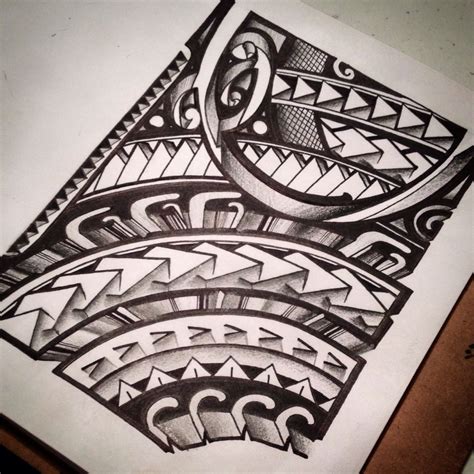 How To Draw Polynesian Tribal Designs