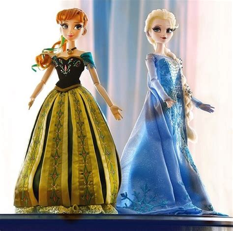 Anna And Elsa Disney Store Limited Edition Dolls Frozen Photo Fanpop