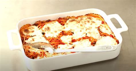 Recipe World Baked Spaghetti And Mozzarella Recipe Recipe World