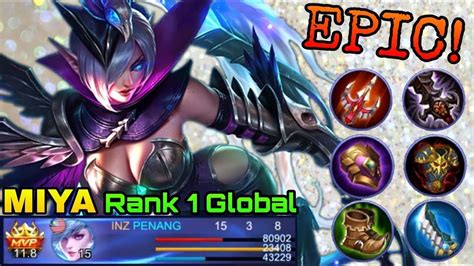 Hero Miya Yang Di Abaikan Di Rank Ternyata Damage Gak Ada Obatnya