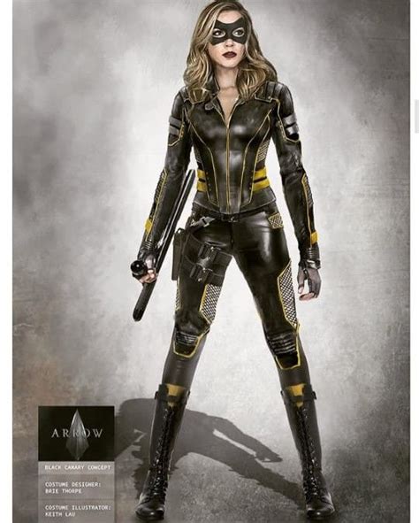 Arrow Season 8 Black Canary New Costume Arrow Blackcanary
