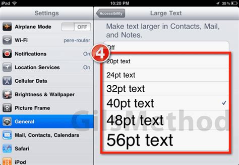 How To Change Text Size On Iphone Ipad And Ipod Touch Ios 67 And 8
