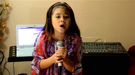 Young Singing Sensation 7 Year Old I Have Nothing Youtube