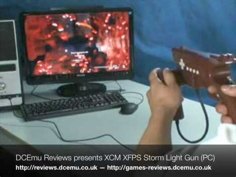 Dcemu Reviews Presents Xcm Xfps Storm Light Gun For Pc In Action Youtube