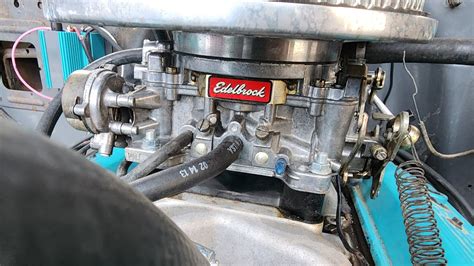 Rebuilding An Edelbrock Carburetor On My 1961 Chevy Youtube