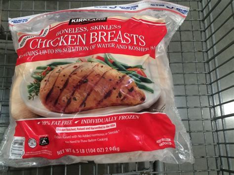 Kirkland Signature Chicken Breast Bl Sl Pound Bag Costcochaser