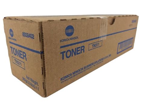 Download the latest drivers, manuals and software for your konica minolta device. Konica Minolta 8938-402 (TN311) Black Toner Cartridge | GM ...