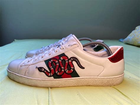 Gucci Gucci Ace Sneaker Snake Grailed