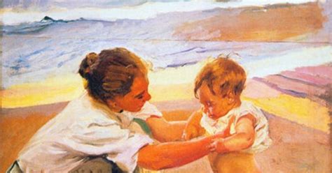 Madre e hijo en la playa Joaquín Sorolla Share your favorite ARTWORK