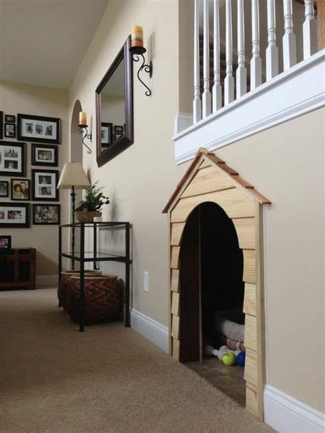 25 Great Ideas Of Dog House Under Staircase Tail And Fur