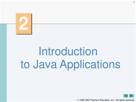 Ppt Introduction To Java Applications Powerpoint Presentation Free