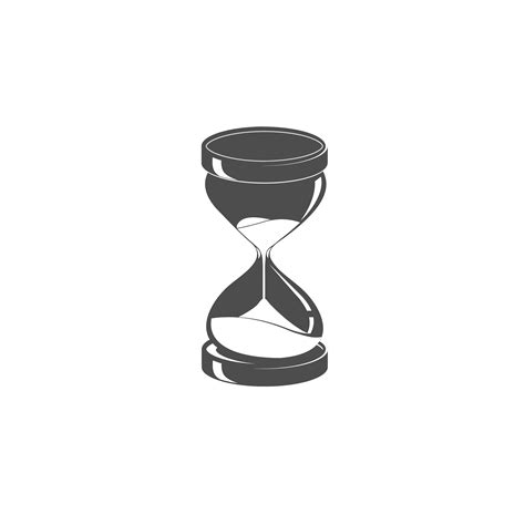 Hourglass Icon Vector Pre Designed Illustrator Graphics Creative