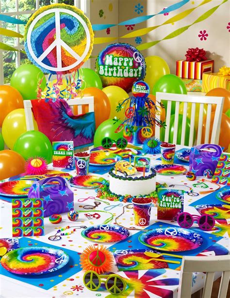 Tie Dye Party Hippie Birthday Hippie Birthday Party Birthday Party