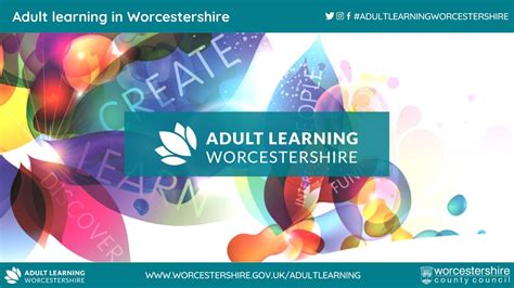 Adult Learning Courses Worcestershire Uk Youtube