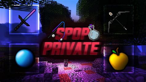 Spop Private 256x Mcpe Pvp Texture Pack Monthly Pack