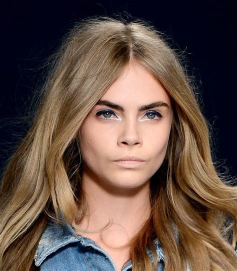 Orglamix Mineral Makeup Cara Delevingne Hair Color Dark Blonde Hair