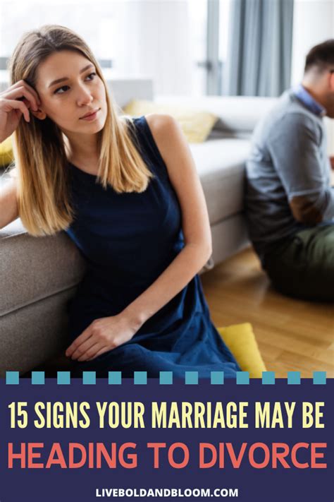 15 Surprising Signs Your Marriage Will End In Divorce