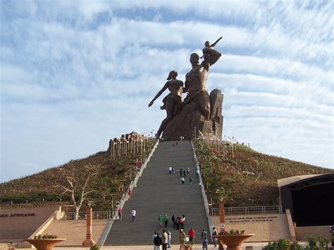 The Tallest Statue In Africa The African Renaissance Monument In
