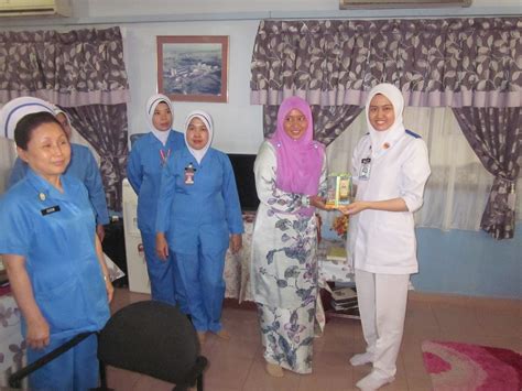 Minggu, 11 agustus 2019 hingga minggu, 18 agustus 2019. RSK KANGAR: LAWATAN KOLEJ KEJURURAWATAN ALOR SETAR