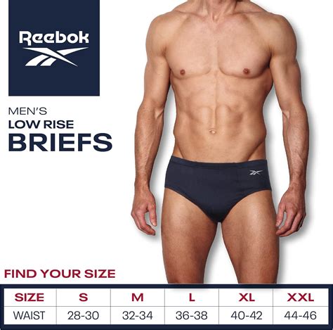 Buy Reebok Men S Underwear Quick Dry Performance Low Rise Briefs 10 Pack Online At Lowest