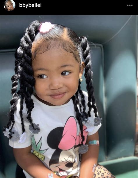 Pin By Cirita Starks On Cute Kids Baby Girl Hairstyles Black Baby