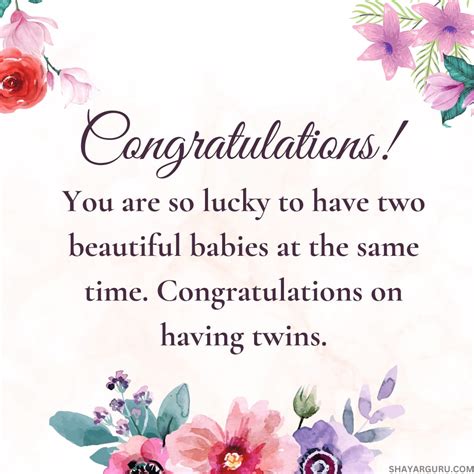 Twins Baby Wishes 99 Best Congratulations Messages