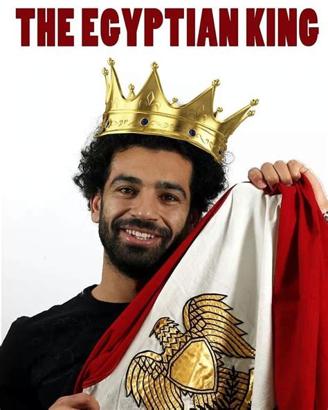 The Egyptian King 🇪🇬👑 Egyptian Kings Salah Liverpool Mohamed Salah