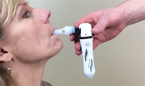 Without the inhaler, take a breath and. Nitrous Oxide Inhaler Transforms Medicine