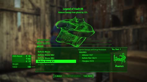 Vault 88 Jumpsuits Ballistic Weave At Fallout 4 Nexus Mods And Community