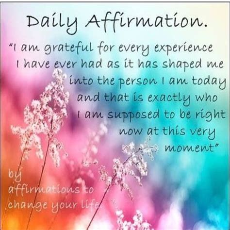 Gratitude Louise Hay Affirmations Morning Affirmations Positive